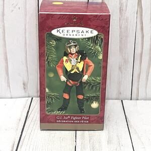 2001 Hallmark GI Joe Fighter Pilot Christmas Ornament New!!